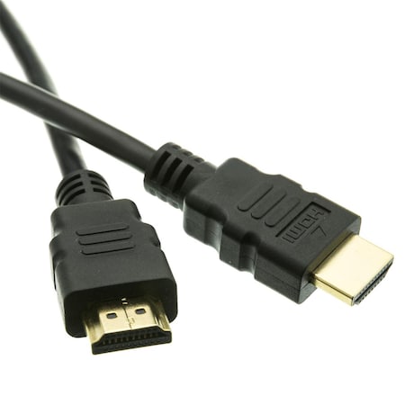 HDMI Cable With High Speed Ethernet 1080p Full HD, HDMI Male - 6 Ft.